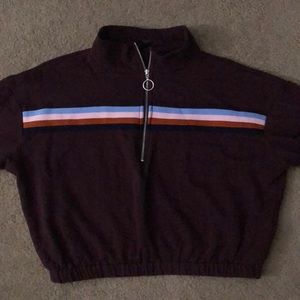 Wild Fable long sleeve crop xs quarter zip